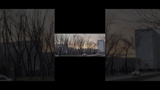 шикарный вечерний закат