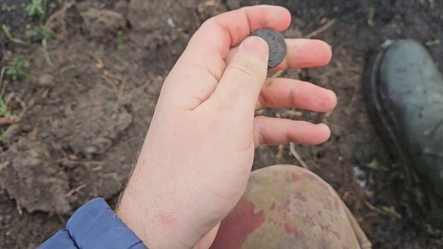 Монета 1902 года. Древность которой больше 100 лет