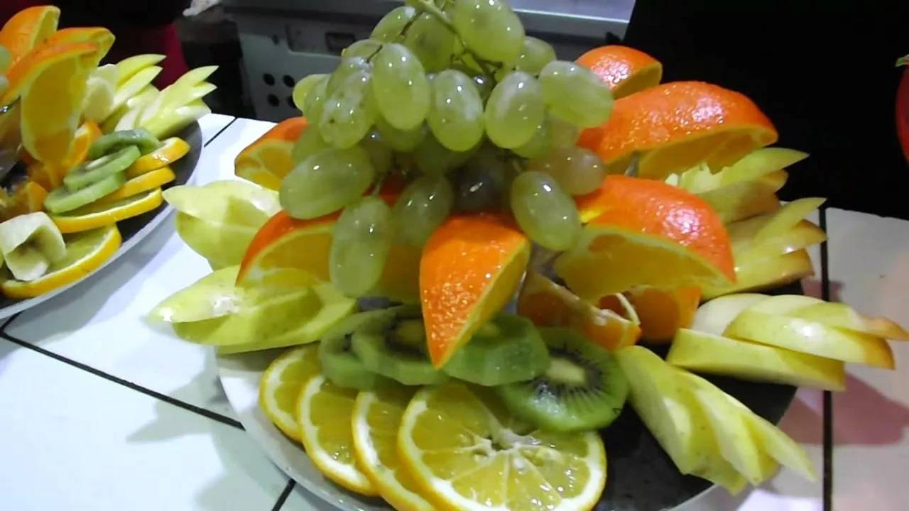 Фруктовая Нарезка На Вкусный Банкет в Ресторане "Танхо"