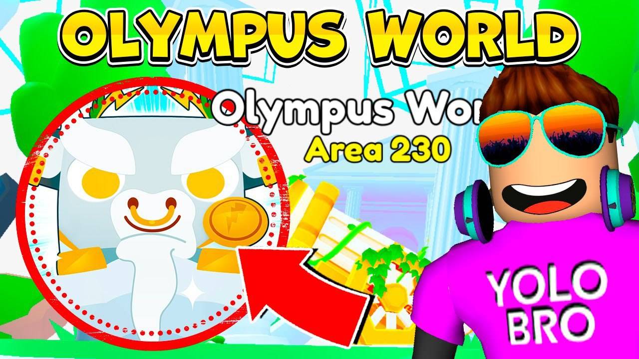 ОБНОВЛЕНИЕ OLYMPUS WORLD В PET SIMULATOR 99 В РОБЛОКС! ROBLOX