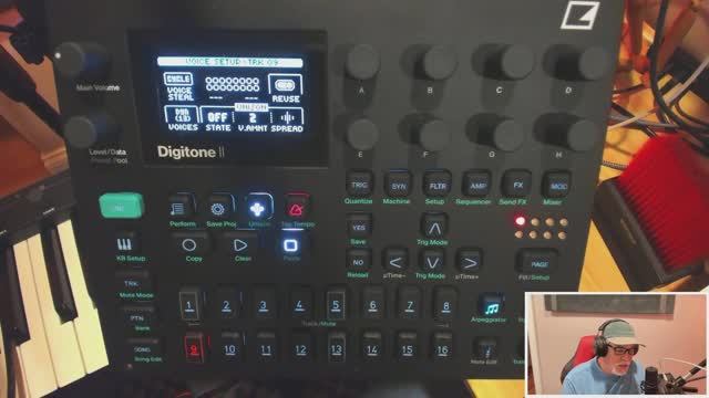 Elektron Digitone II Voice Setup