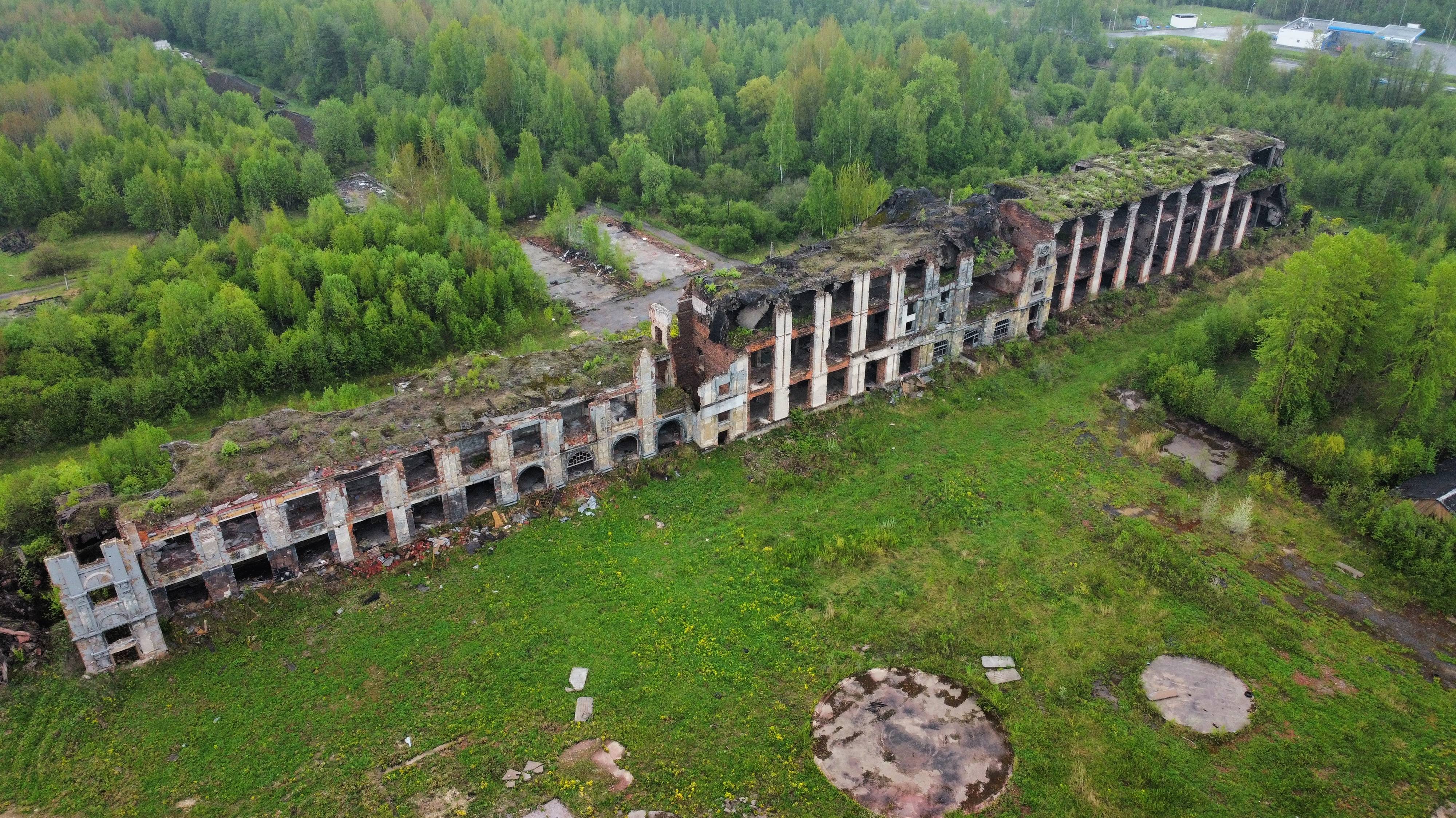 Руины Отечественной Войны. Место съемок Ленфильма.