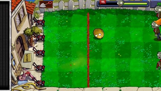 Plants vs Zombies - уровень - DAY - 5