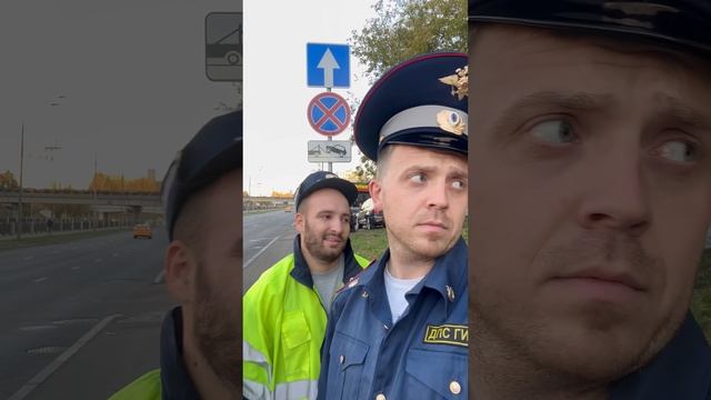 🚔Обычный день инспектора гибдд🐎  🚔A typical day for a traffic police inspector🐎