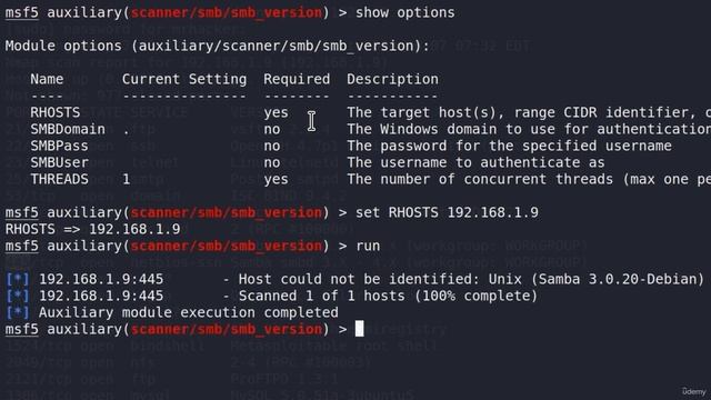 20 Software Vulnerability - Samba Exploitation