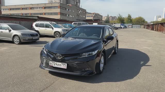 В продаже Тойота Камри V70 с пробегом 19 т км