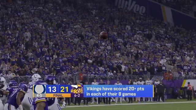 Biggest takeaway from Vikings Week 9 'SNF' win vs. Colts | 'GMFB'