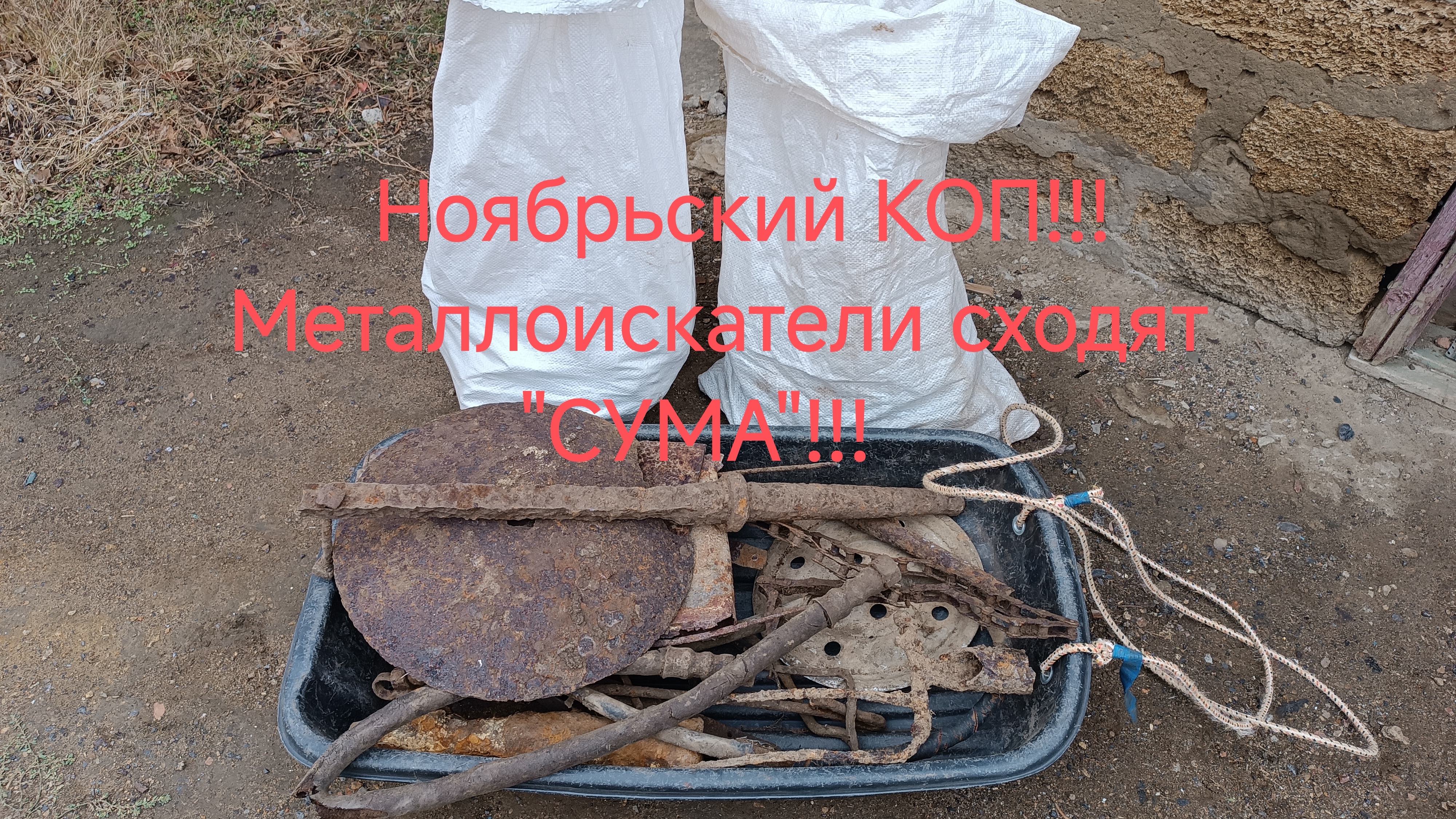 #Ноябрьский КОП! Металлоискатели сходят "СУМА"!!!