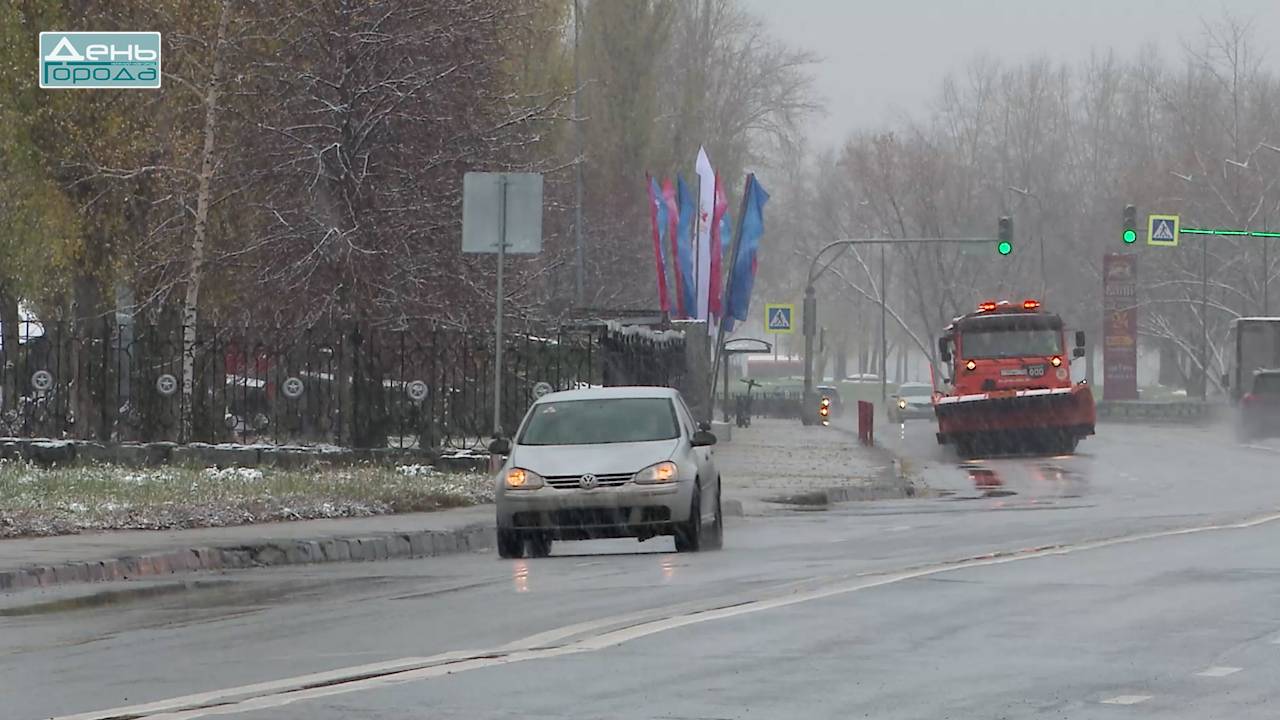 Нижний Новгород накрыл снегопад