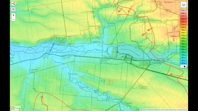 Северо-Кураховское направление на утро 5 ноября