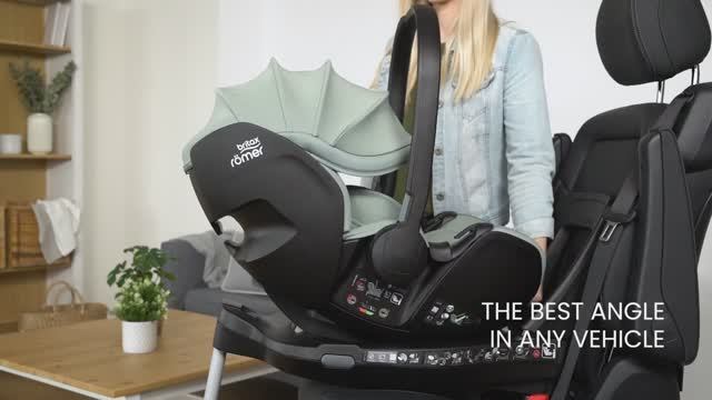 Автолюлька Britax Roemer Baby-Safe PRO + Vario Base 5Z видео обзор