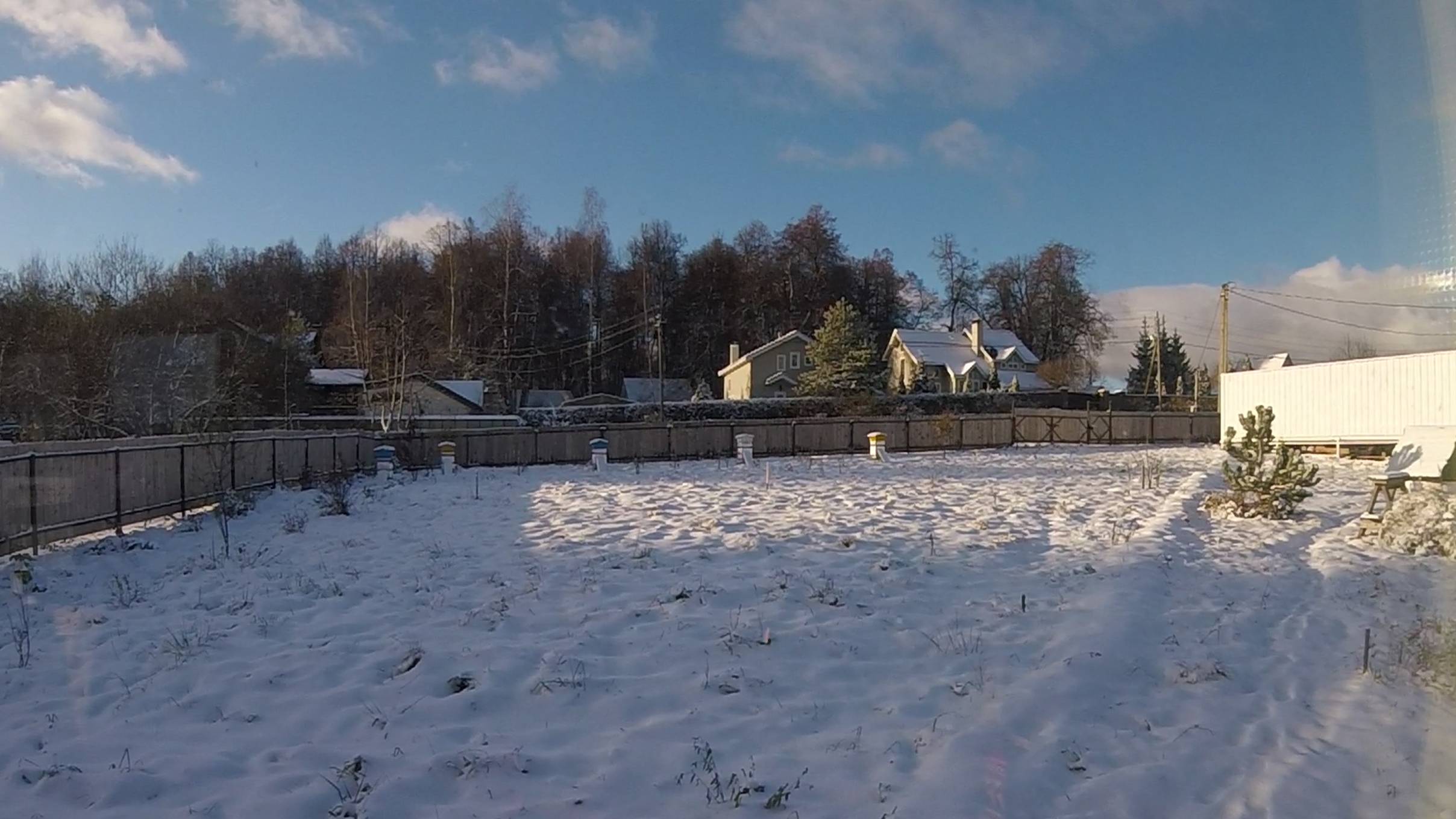 Деревня Соснино (утепляю улья)