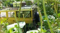 RC Land Rover Defender приключения летнем в лесу