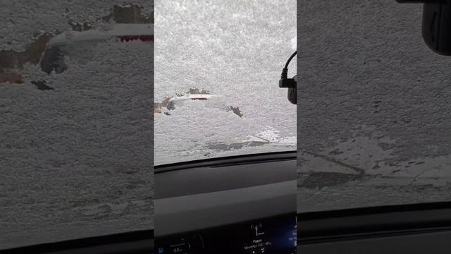 Разморозка лобового стекла на Mercedes E200d