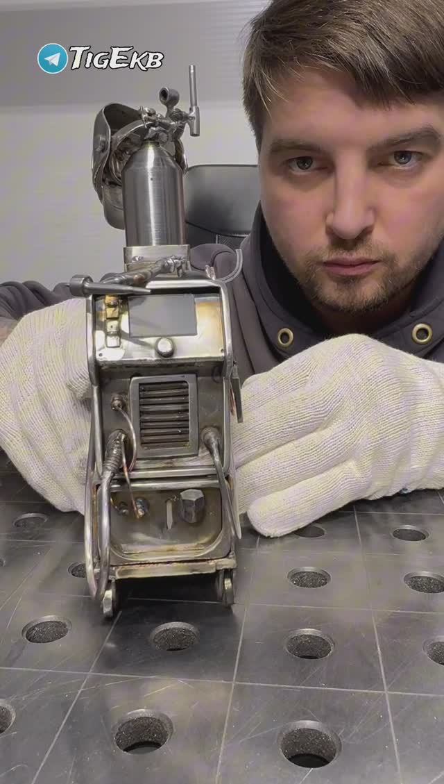 МИНИ ТВОРЕНИЕ ИЗ РЖАВОГО МЕТАЛЛА, КРАСОТА В ДЕТАЛЯХ!🔥