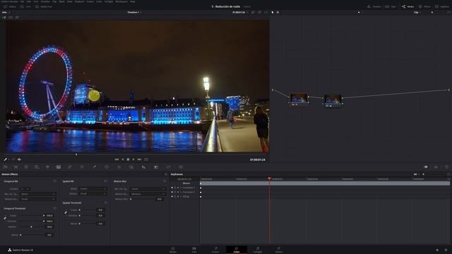 Noise Reduction in Davinci Resolve Studio Tutorial Шумодав