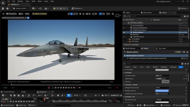 UE5 (Освещение для начинающих кинематографистов) 08 (мастер секвенций атмосферы)