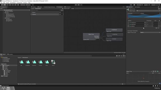 56 - Jump Animation with Blend Tree