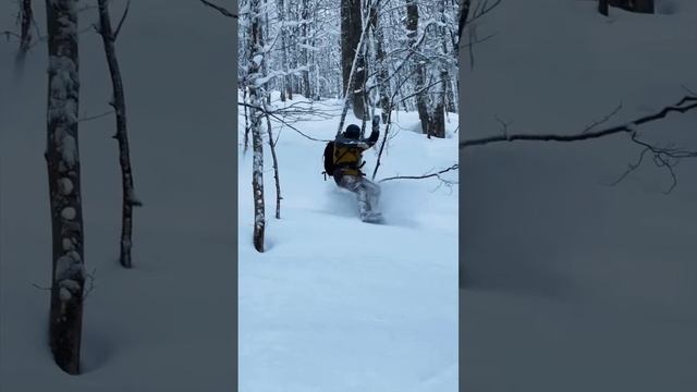 Первый снег на Розе Хутор