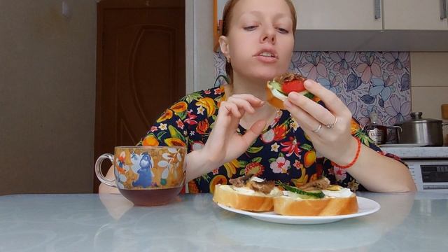 Шпротенбургеры 🍔 | Мукбанг