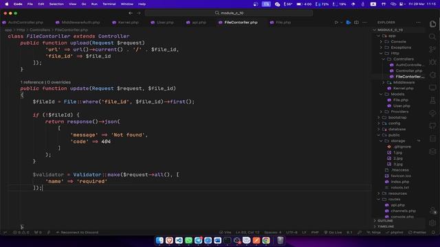 Модуль В Часть 2 (Laravel)