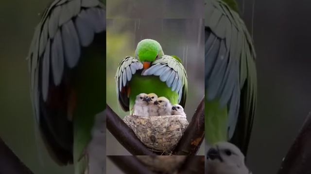 The most beautiful scenes of tenderness in the animal world
