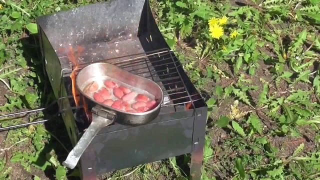 Народная светская походная Яичница с зеленью