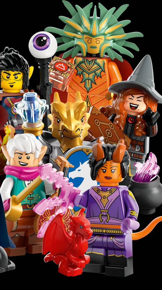 Распаковка LEGO Dungeons & Dragons Minifigures (2 часть)