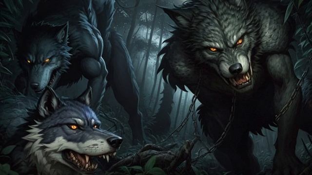 Werewolf Terror in the Dark Jungle | 3D Stable Diffusion