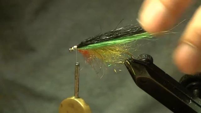 Tying a Streamer for trout and perch colorfish