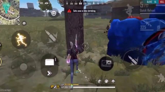 FREE FIRE 💥👽 1 VS 4 🎮🎯 SH SABO 🇰🇭