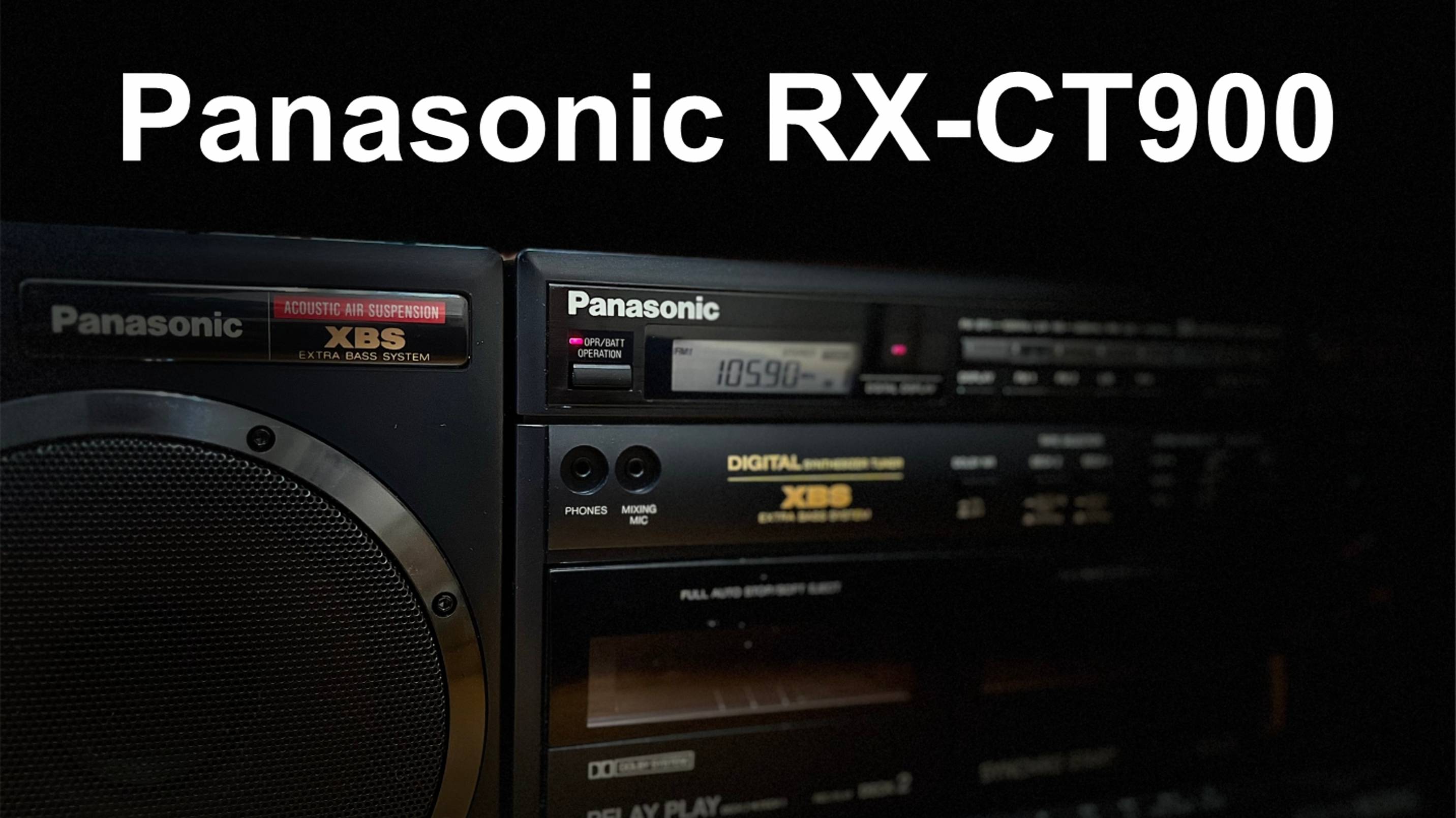 Panasonic RX-CT900 demo4K