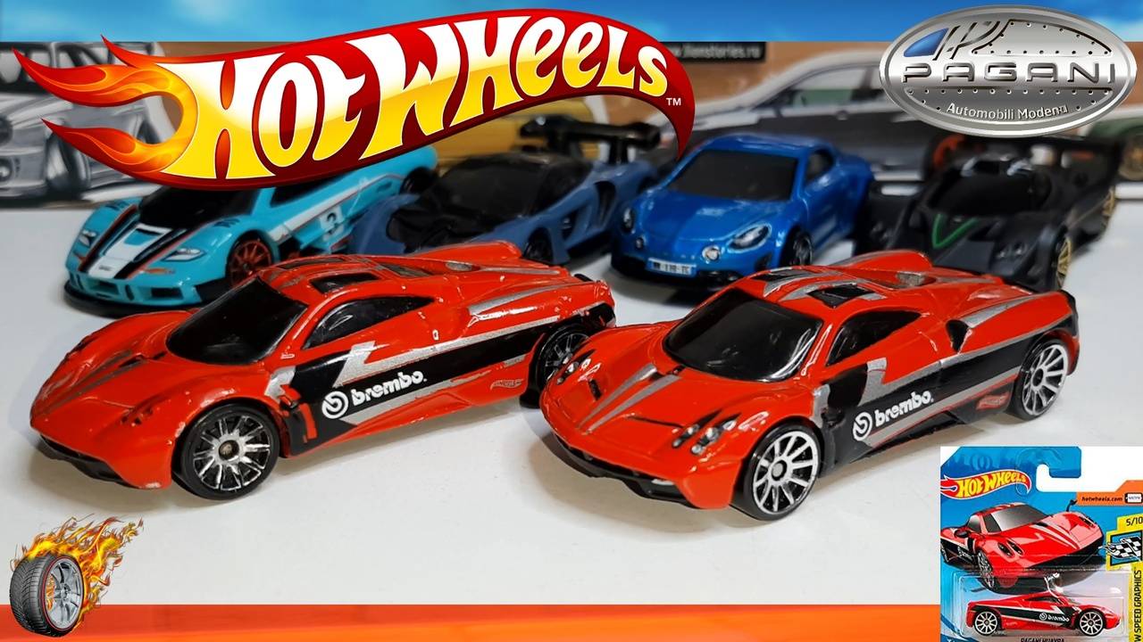 Custom Hot Wheels Pagani Huayra HW Speed Graphics 5/10