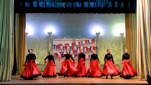 Испанский танец "Белламенте", танцевальная группа "Созвездие"