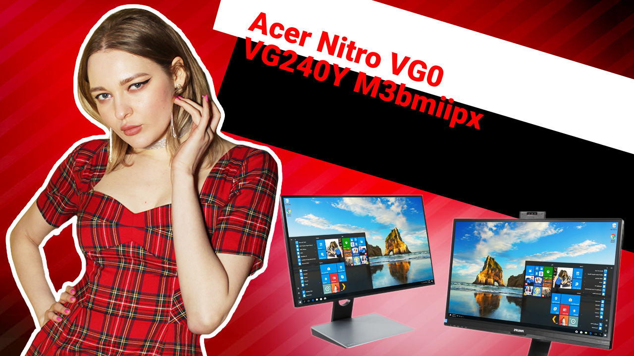 НИКС Компьютерный Супермаркет: видео про ЖК-монитор для игр 23.8" Acer VG240Y M3bmiipx