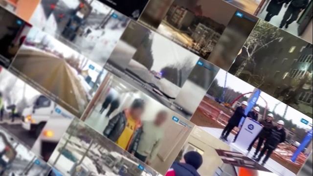 Фонтан кипятка сняли на видео очевидцы в Воронеже