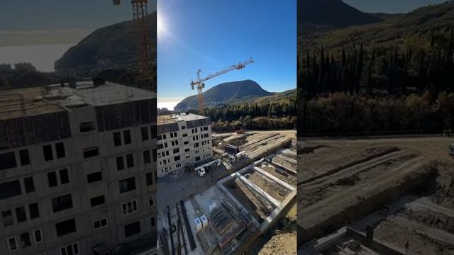 05.11.2024. ЖК "Партенит Парк", корпус 1, море и Медведь гора.