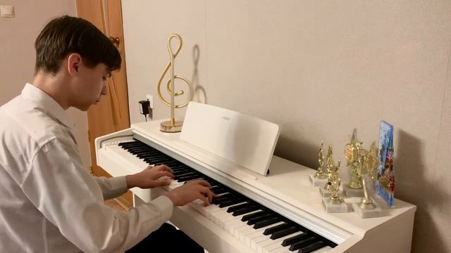Палаш Семён, 14 лет, 7 класс ДШИ N 7 К.Черни Этюд Фа мажор