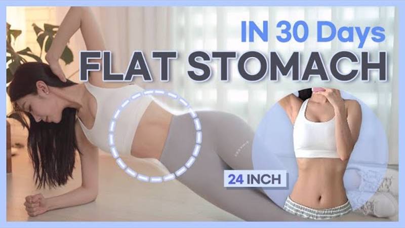 Shirlyn Kim - 7 Minutes of Total Belly Fat Burning at Home Workout/ Get a Flat Stomach in 30 Days