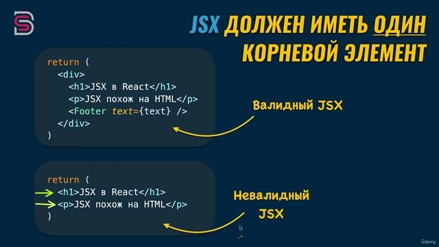 17 - Корневои элемент в JSX