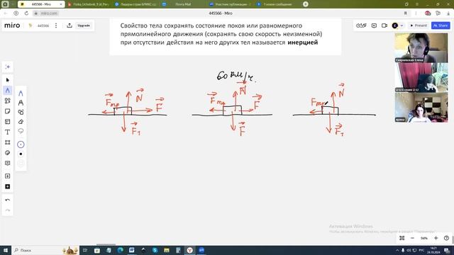 Инерциальные системы отсчета. Первый закон Ньютона