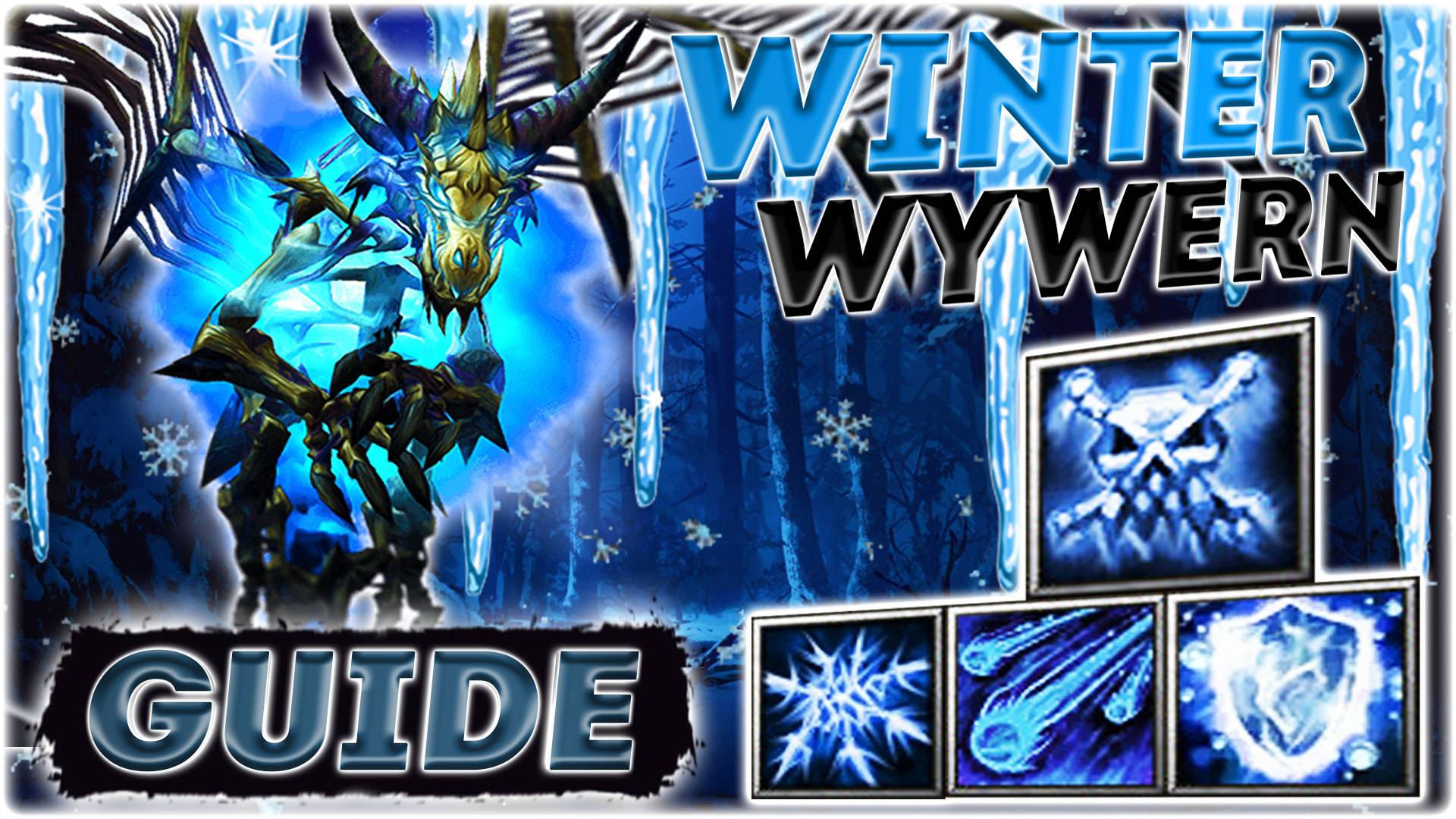 Guide НА WINTER WYWERN ⚡️ ВИВЕРНА ГАЙД |Как работает WINTER CURSE ? ВАРИАТИВНОСТЬ! #5