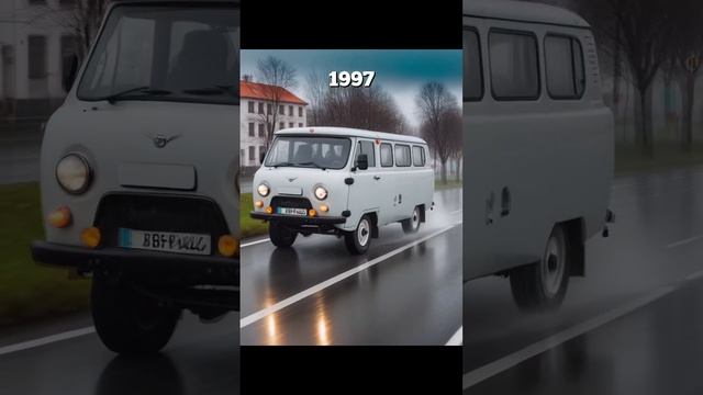 Эволюция «Буханки» с 1958 по 2200 г