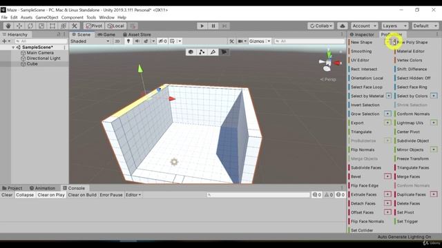 005 ProBuilder Tutorial