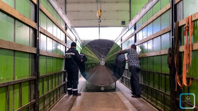 🔵 Изготовлены и отправлены в город Волгоград, 2 резервуара СУГ 10м3 в огне-теплозащите.