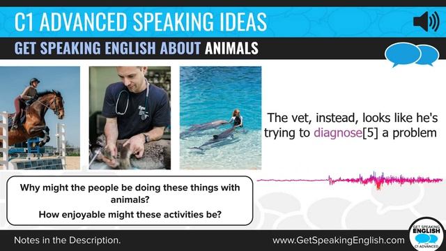 Get Speaking about Animals - C1 Advanced Part 2 Task