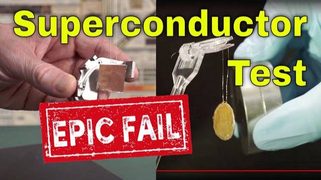 EEVblog 1555 - Korean LK-99 Ambient Temperature Superconductor Demo Video FAIL!