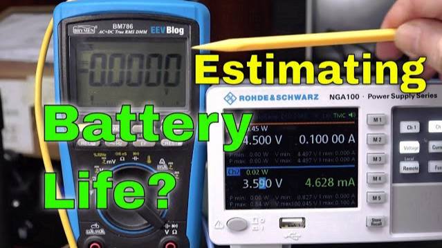 EEVblog 1533 - How To Estimate Product Battery Life