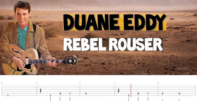 Duane Eddy -Rebel Rouser(tab)