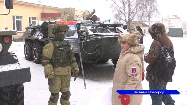 В воинской части Сормовского района прошёл День открытых дверей